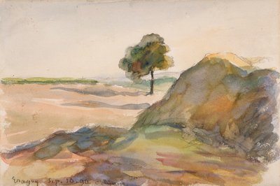 Landscape by Camille Jacob Pissarro